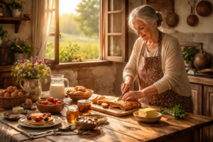 Village Morning Life