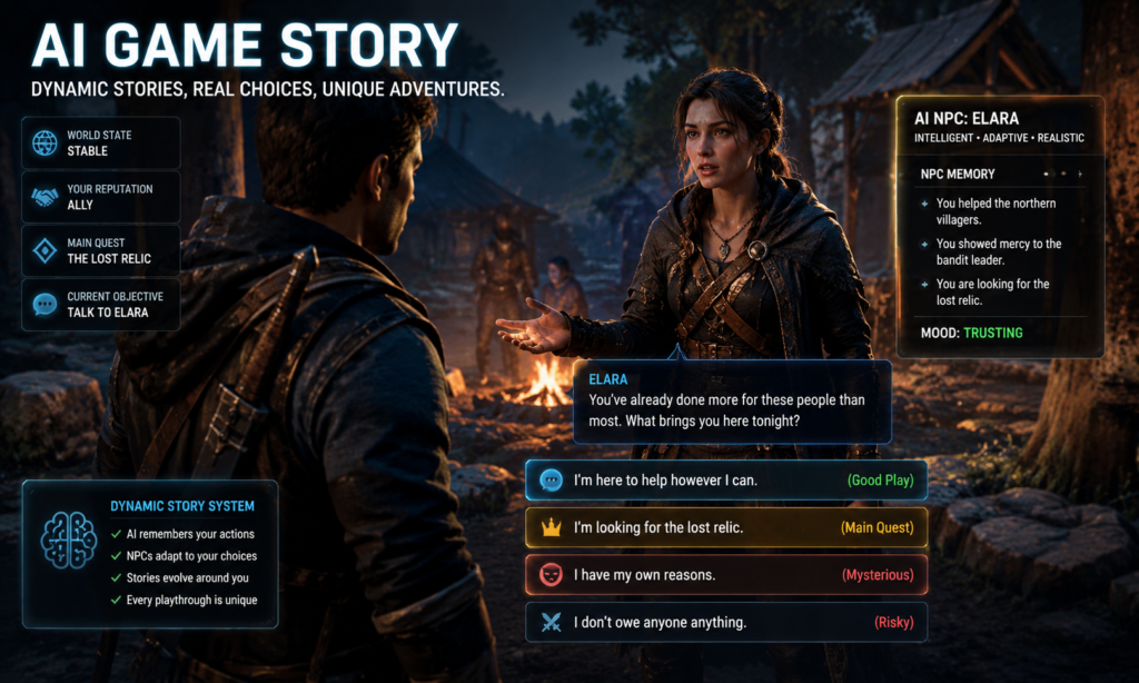 AI Game Story