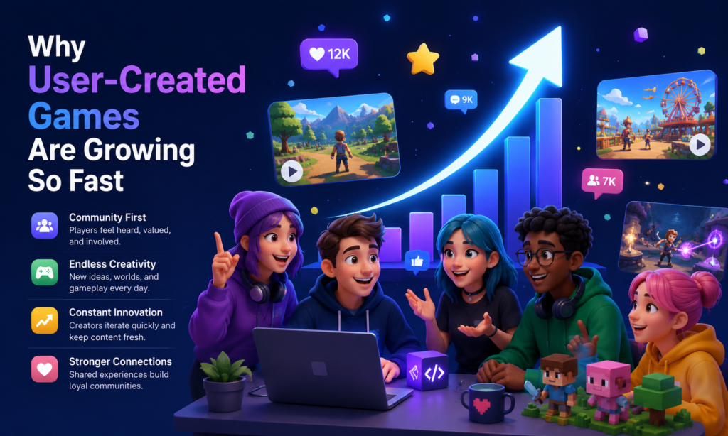 User-Created Games Growth Reasons